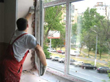 Фото ремонта окна в Самаре 